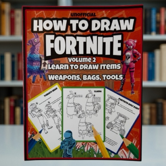 📚 How to Draw Fortnite – Volume 2 - Picture 1 of 6